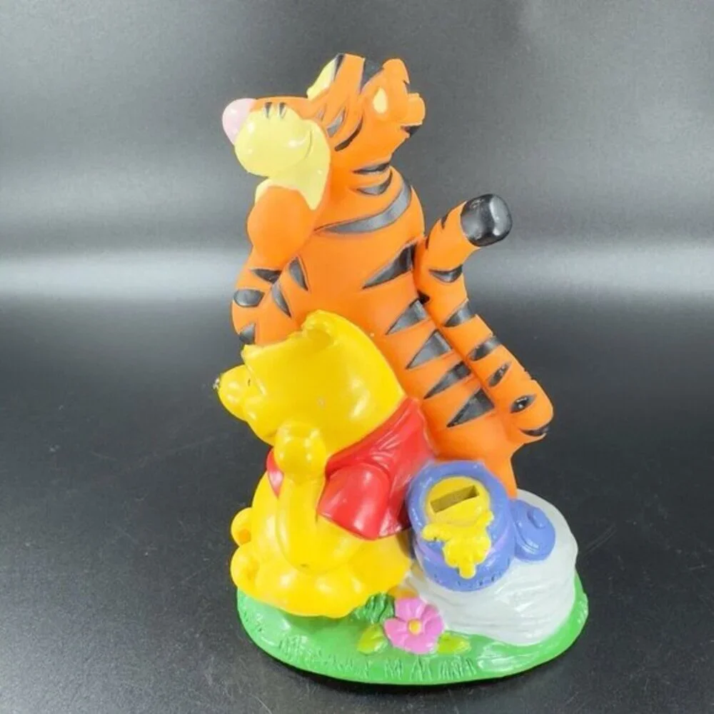 Disney‎ Winnie The Pooh And Tigger Hard Plastic Toy Figurine Whimsical Figure